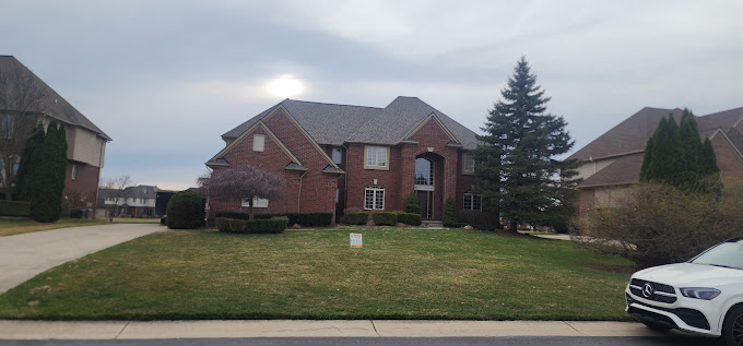Completed roof replacement
